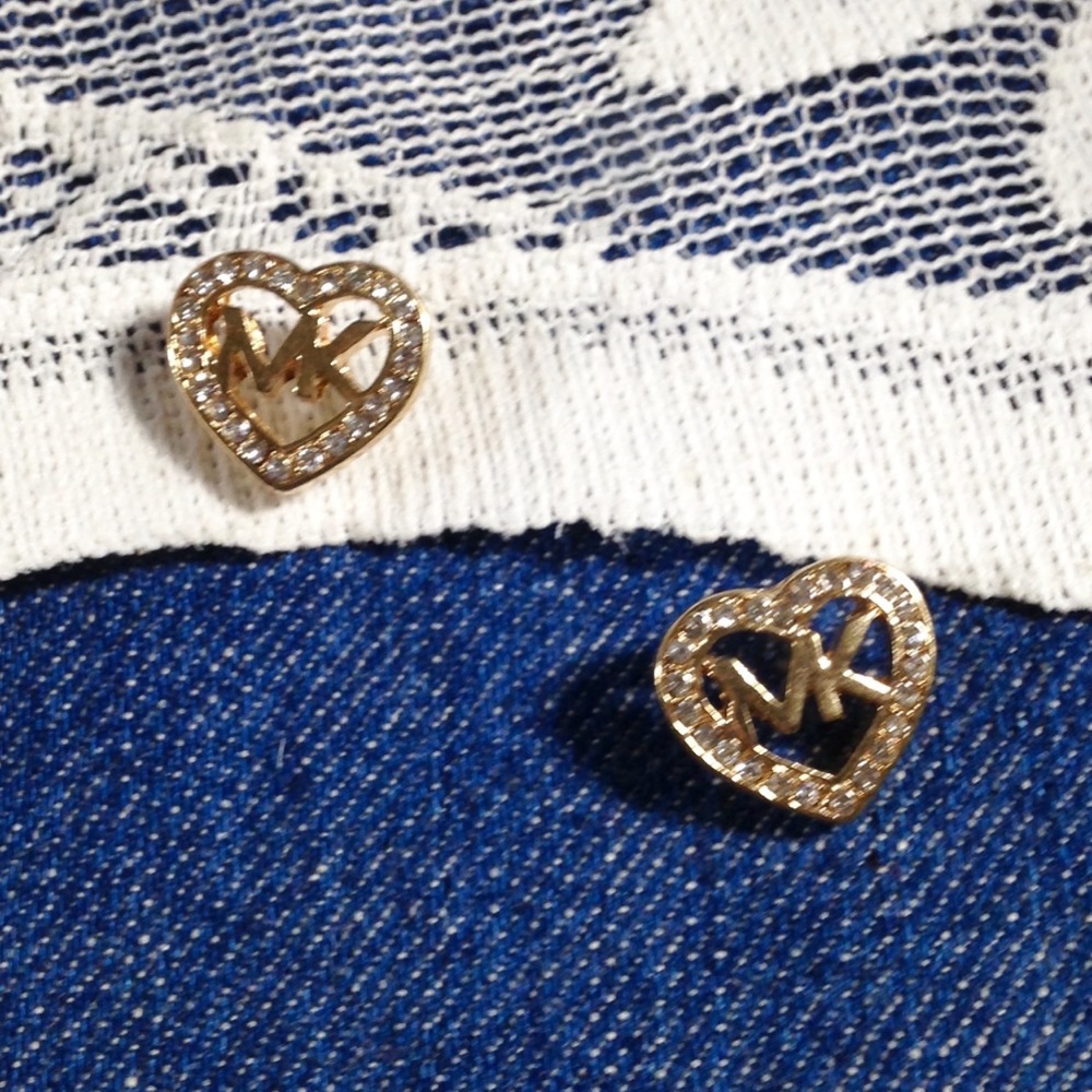 3 items free shipping Michael kors logo earring